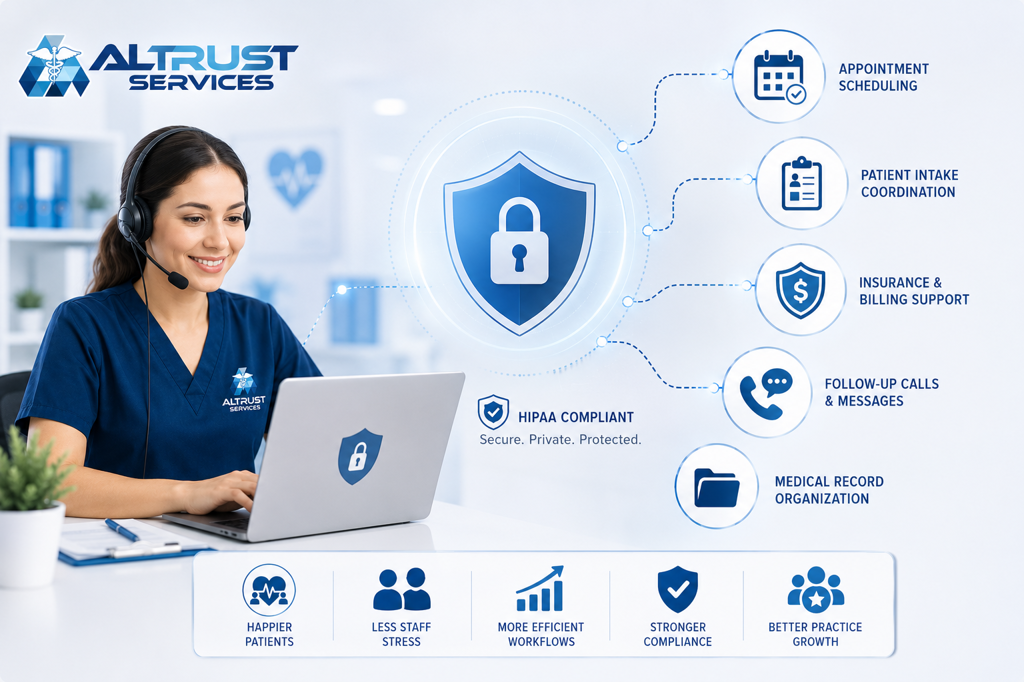 ALTRUSTSERVICES - Why Medical Practices Are Turning to HIPAA-Compliant Virtual Assistants